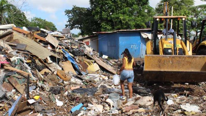 Clausuran segundo vertedero clandestino en La Chorrera