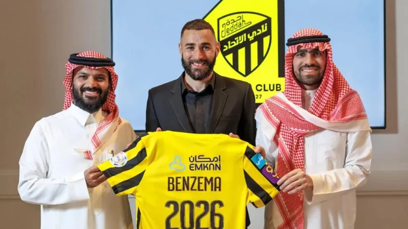 Karim Benzema llega al Al-Ittihad de Arabia Saudita tras dejar el Real Madrid