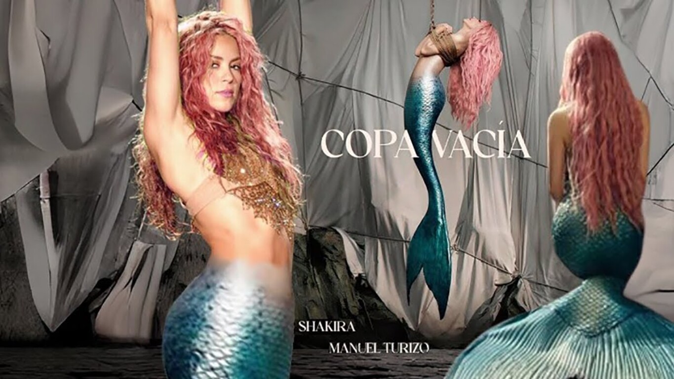 Shakira y Manuel Turizo lanzan tema “Copa Vacía”