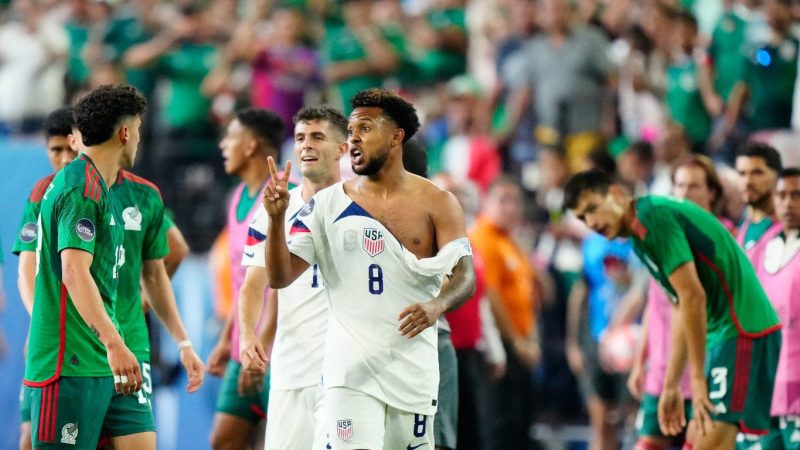 Estados Unidos 3-0 México: expulsiones, pelea campal, cánticos homofóbicos y en partido detenido antes de tiempo