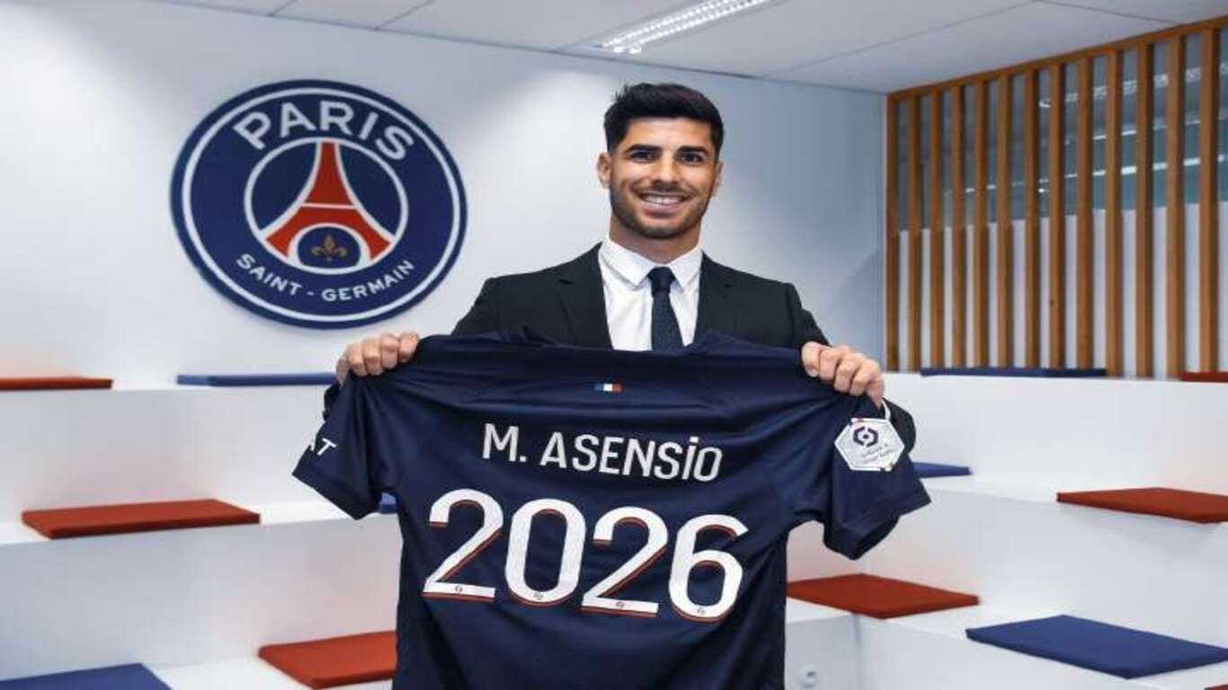Marco Asensio firma con el París Saint Germain