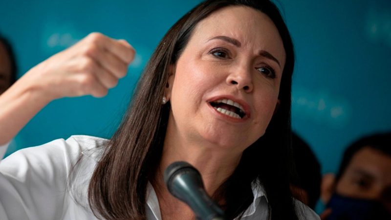 Colaboradores de María Corina Machado exigieron su libertad inmediata, a un mes de su detención