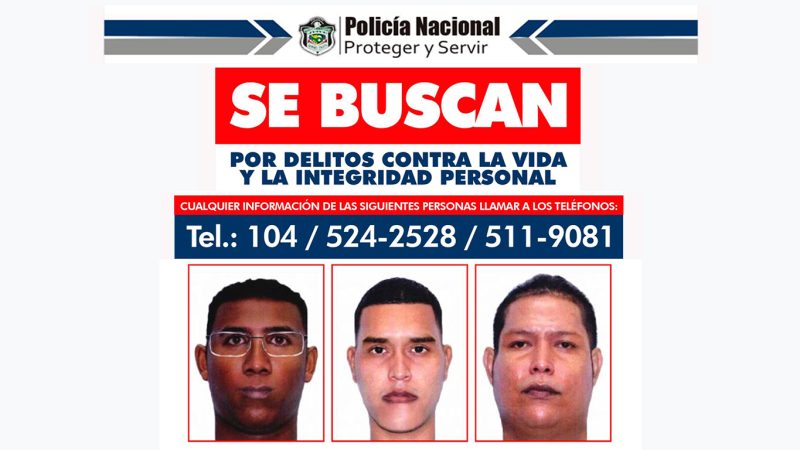 SE BUSCAN A TRES PERSONAS POR TENTATIVA DE HOMICIDIO OCURRIDO EN PANAMÁ OESTE