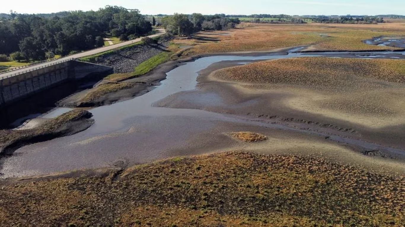 Sequía en Uruguay: el gobierno estimó que en 9 días Montevideo se quedará sin agua potable