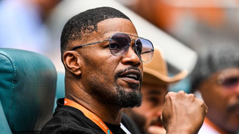 Jamie Foxx en su primera aparición pública desde que fue hospitalizado