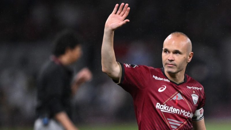 Iniesta, rumbo al Club Ras Al-Khaimah en Emiratos Arabes 