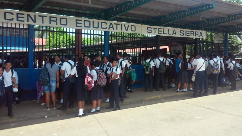 Hoy reinician las clases en la escuela Stella Sierra en Arraiján