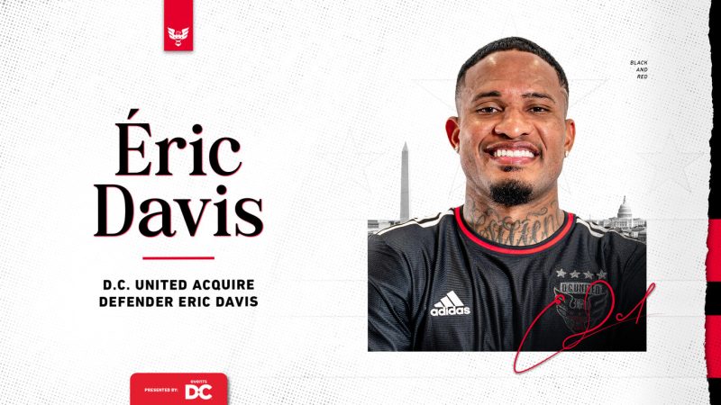 Éric Davis, defensa de la Selección Panameña Fichado D.C. United