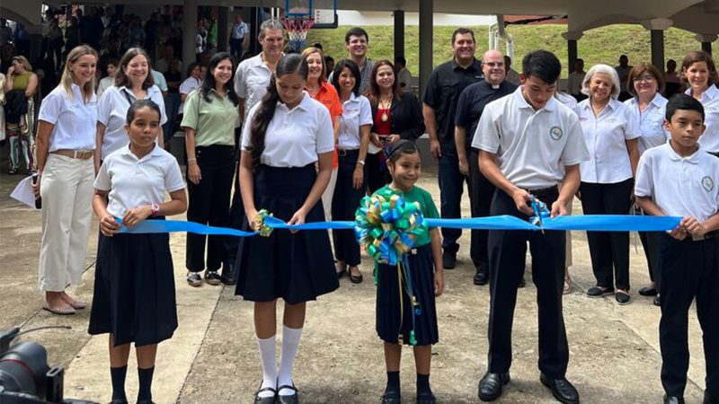 Inauguran instalaciones del colegio Federico Humbert en el sector la Alameda, en Burunga Arraiján