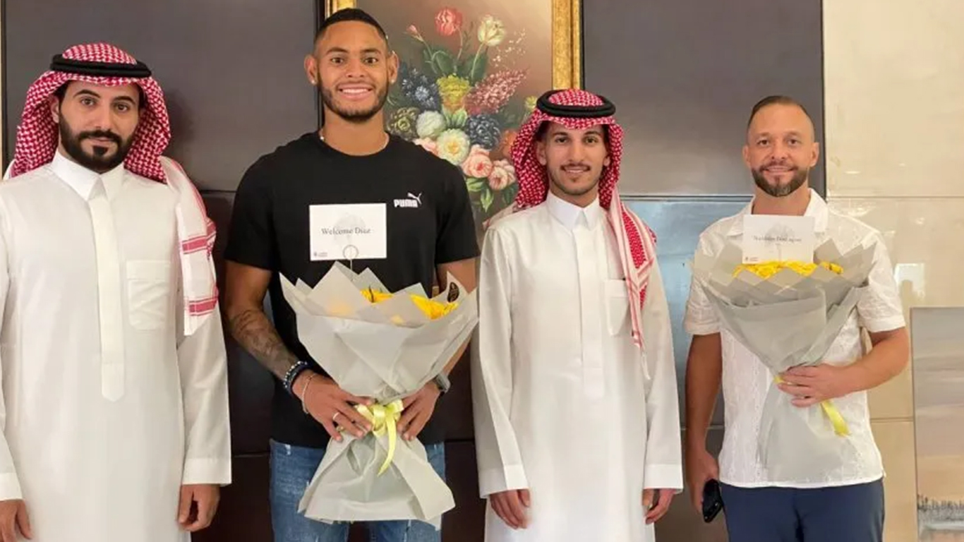 Ismael Díaz ya está en Arabia Saudita y pronto firmaría con el Al Taawoun