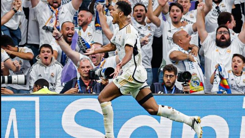 Gol de Bellingham en la reapertura del Santiago Bernabéu, remontada del Real Madrid