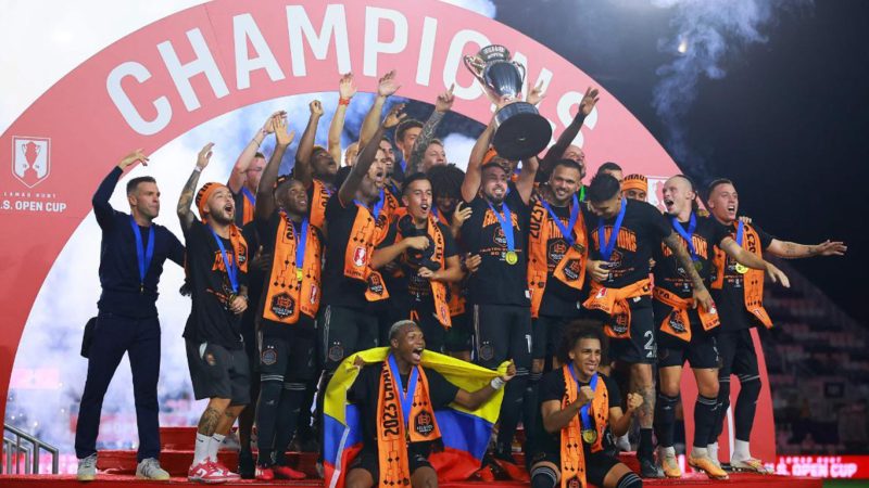 Inter Miami perdió 2-1 ante el Houston Dynamo en la final de la US Open Cup