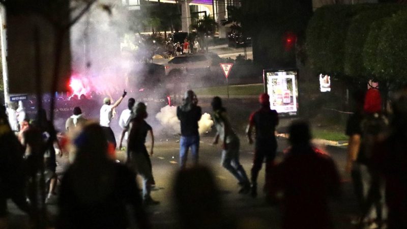 Mujer muere de un disparo en medio de protesta en Plaza Tocumen