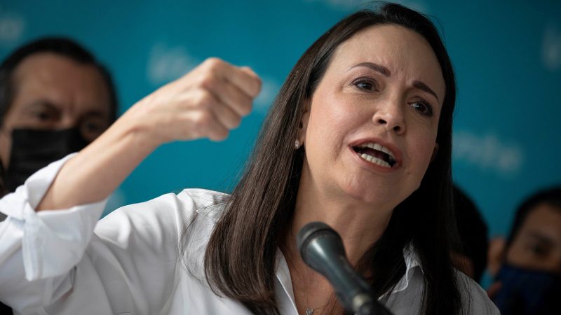 María Corina Machado denunció una “brutal represión” del régimen de Maduro contra su equipo de campaña