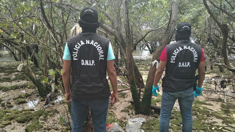 Policia da con el hallazgo de presuntas sustancias ilícitas en Veracruz, Arraiján