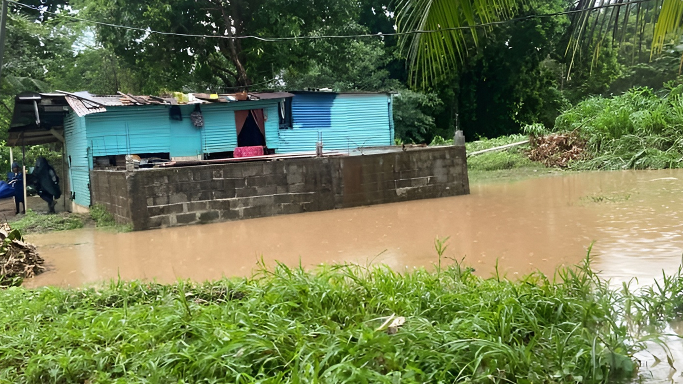 Mal tiempo deja unas 100 casas afectadas en Arraiján y La Chorrera