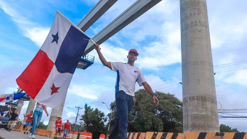 Concurrida marcha familiar en Panamá Oeste