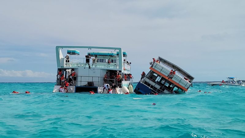 Muere una mujer de 75 años tras el hundimiento de una embarcación en Bahamas