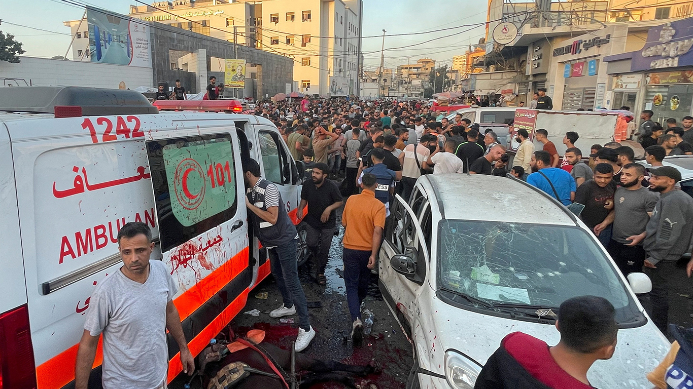 Israel admite ataque aéreo contra una ambulancia cerca de un hospital en Gaza