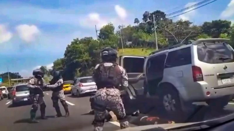 Caen 4 por robo en la autopista Arraiján-La Chorrera