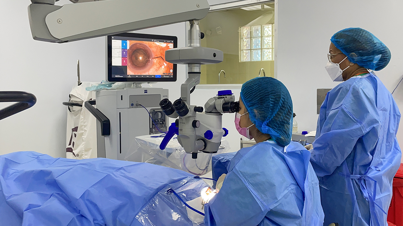 Inició plan para aumentar cirugías oftalmológicas en La Chorrera