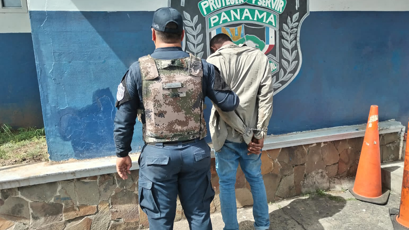En Arraiján policía captura a presunto involucrado en un robo