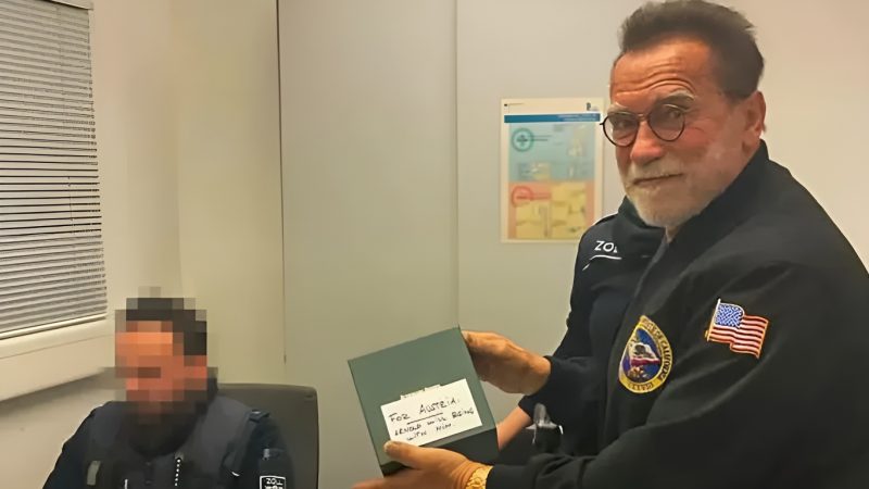 Detienen a Arnold Schwarzenegger en el aeropuerto de Munich por no declarar un costoso reloj