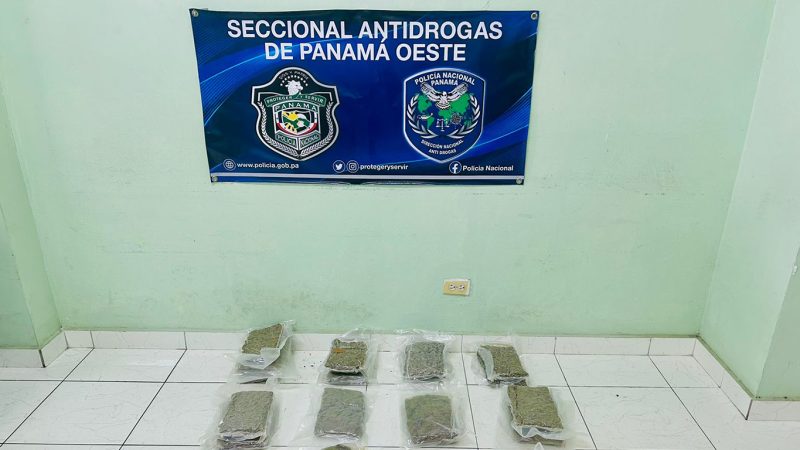 Policía ubica 15 bolsas con presunta droga en Arraiján