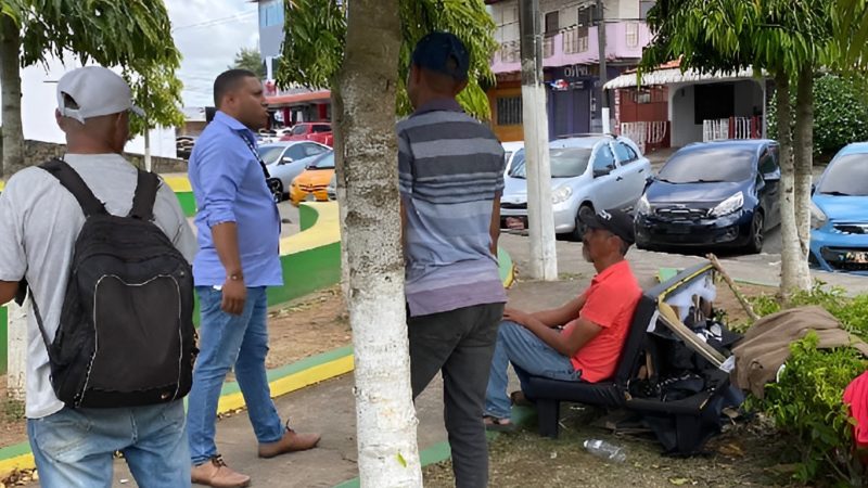 Retiran indigentes de las calles en La Chorrera