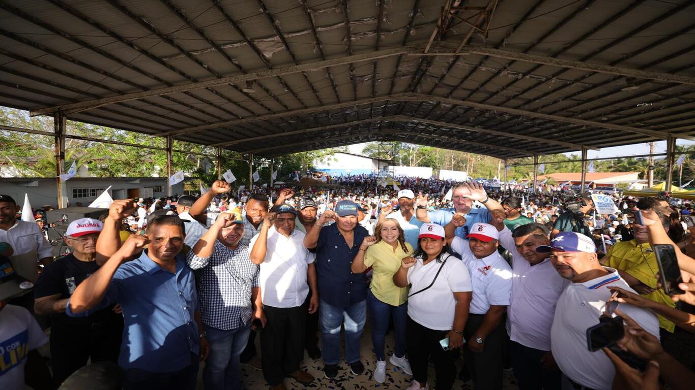 Proyectos impulsarán el desarrollo y el bienestar de los Capireños, Mulino promete Metro y conclusión de la carretera