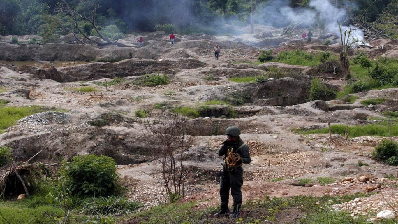 Colapsó una mina en Venezuela: cuatro muertos