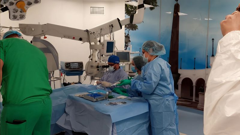 Personal de ciudad de la salud desarrolla  programa de cirugias de cataratas