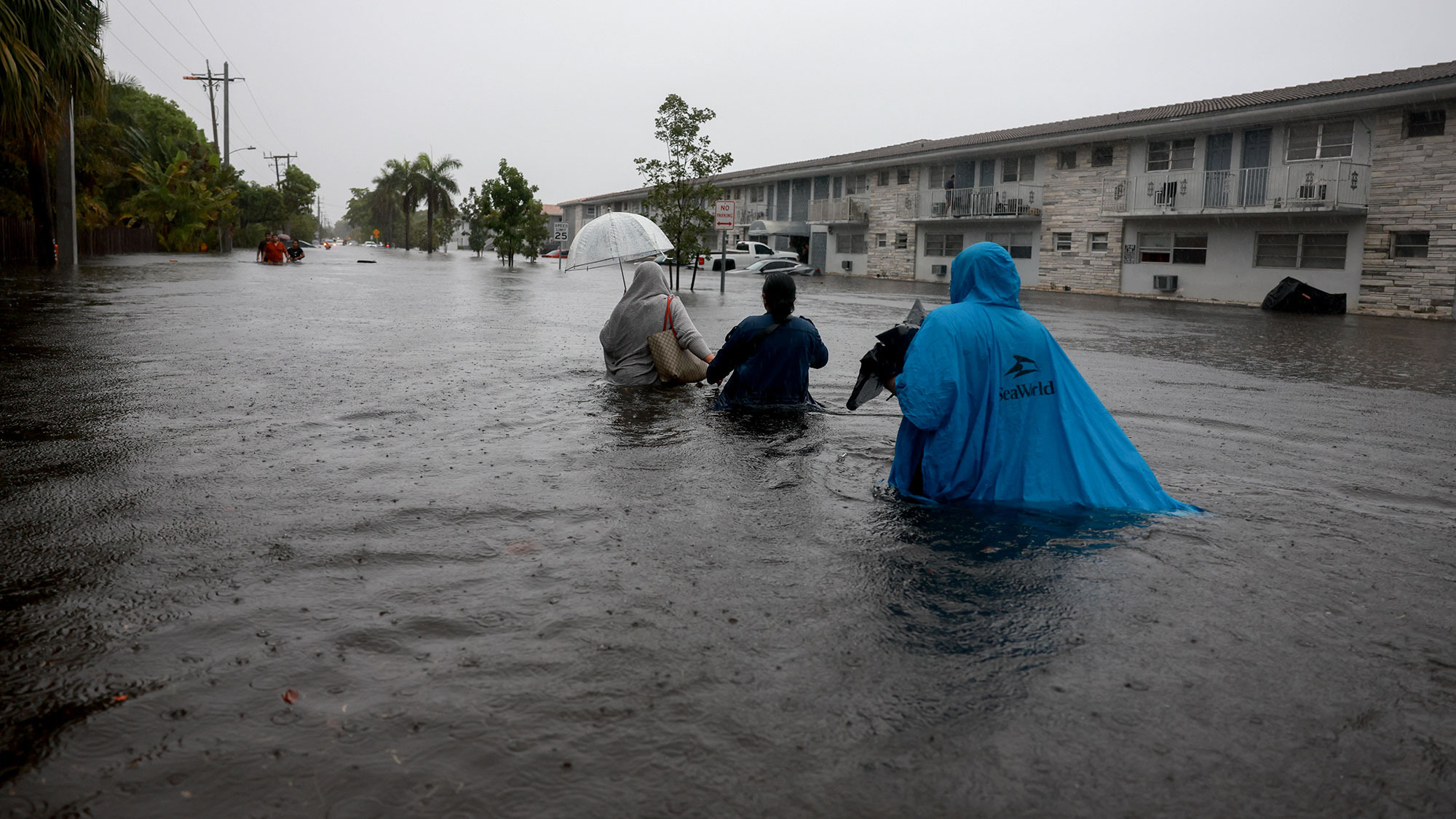 Extienden a alerta de inundaciones hasta el viernes para partes del sur de Florida