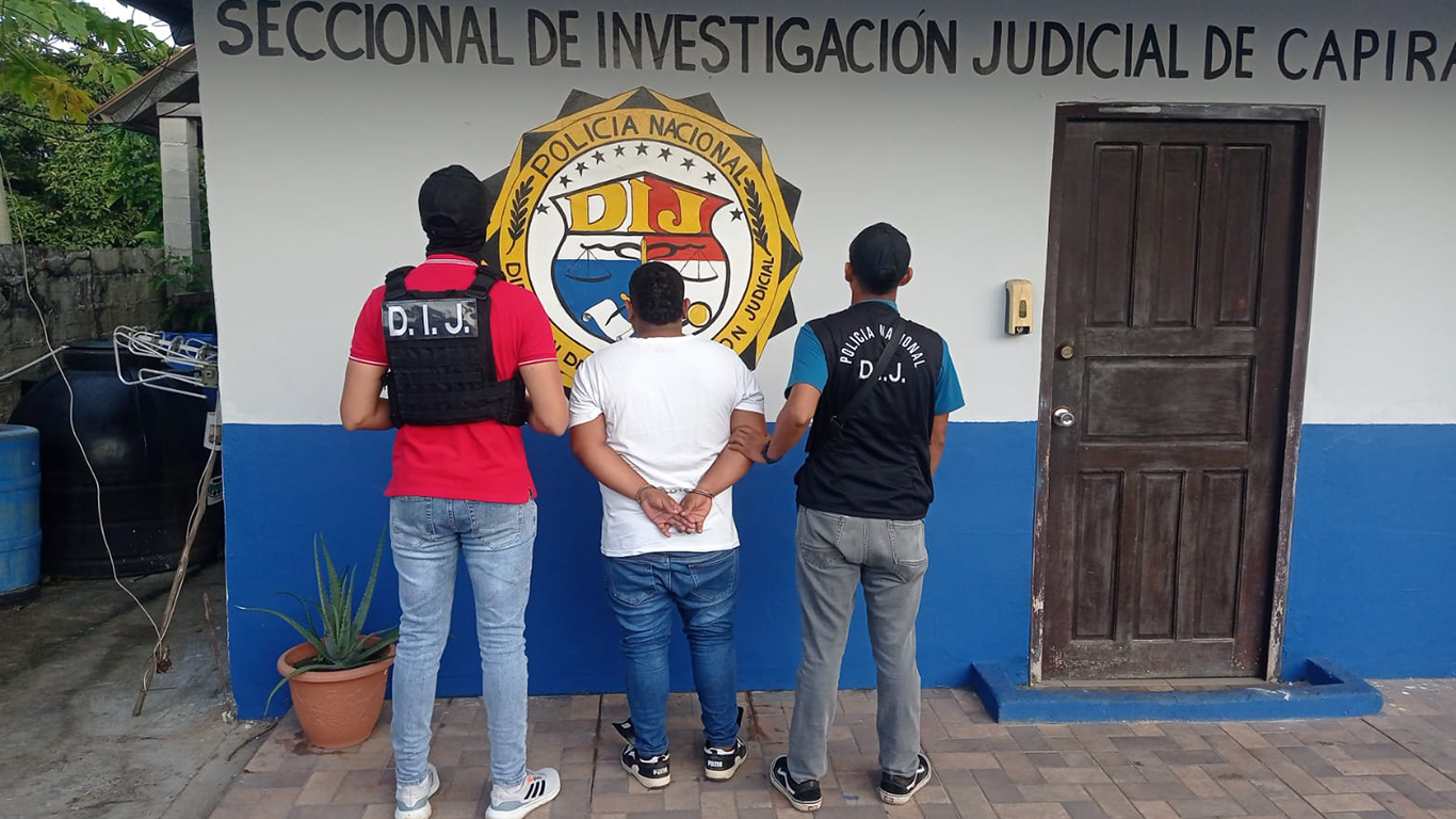 Policía aprehende a presunto extorsionador en Capira