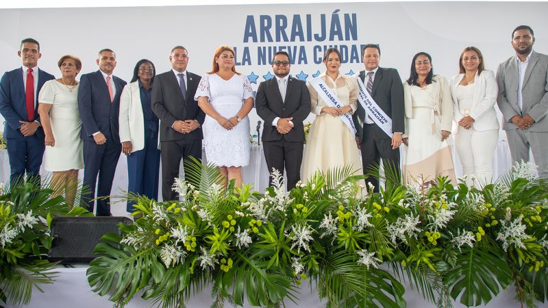 Autoridades municipales de Arraiján asumen cargos