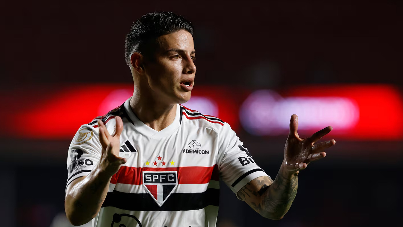 James, a un paso de rescindir contrato con Sao Paulo