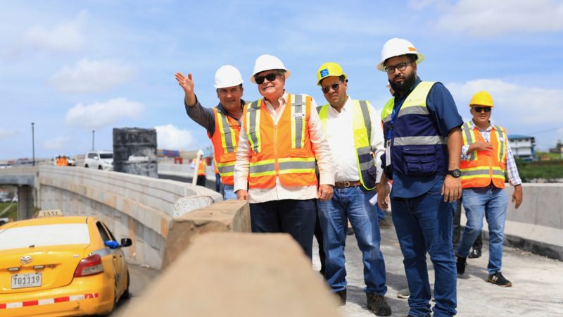 Ministro del MOP realiza recorrido de inspección en proyecto ampliación de la vía Puente de Las Américas – Arraiján