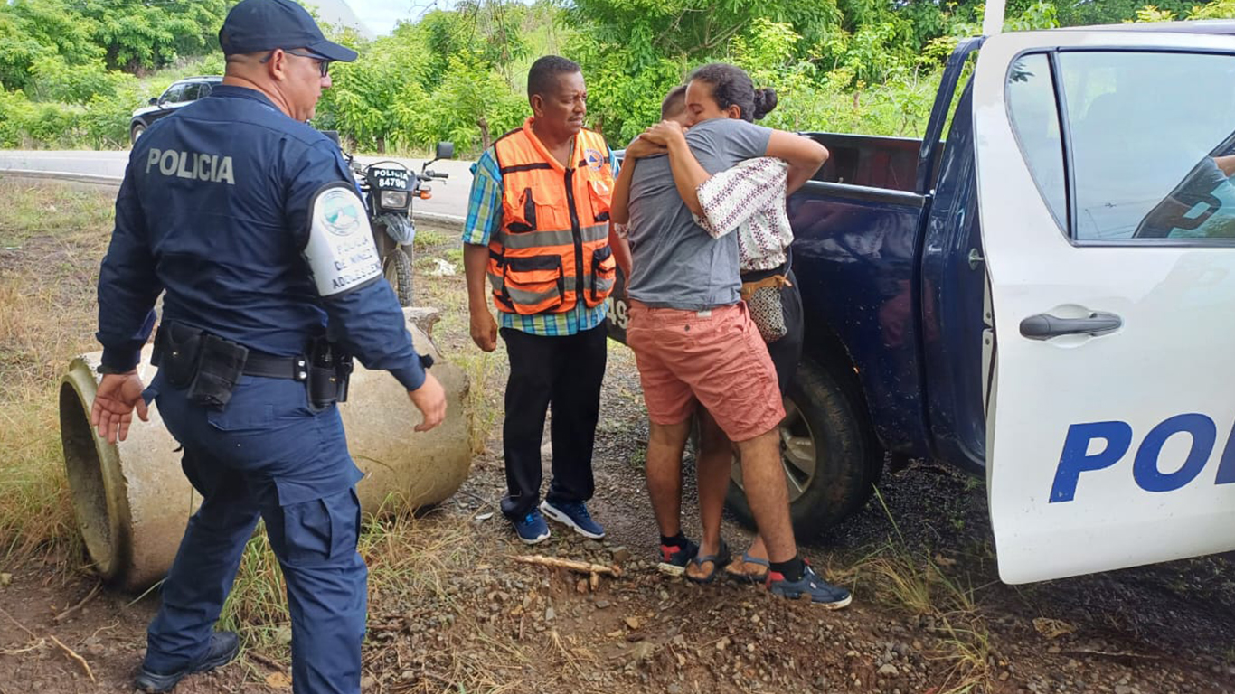 Policía recupera menor de 14 años evadido del hogar en Los Santos.