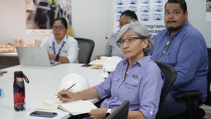 Subcoordinadora del Programa de Saneamiento realiza recorrido en Panamá Oeste