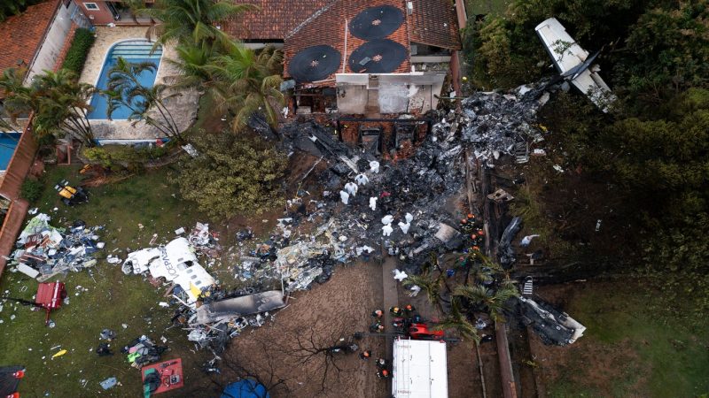 Revelaron el audio de la caja negra que registró el momento previo a la caída del avión que dejó 62 muertos en Brasil