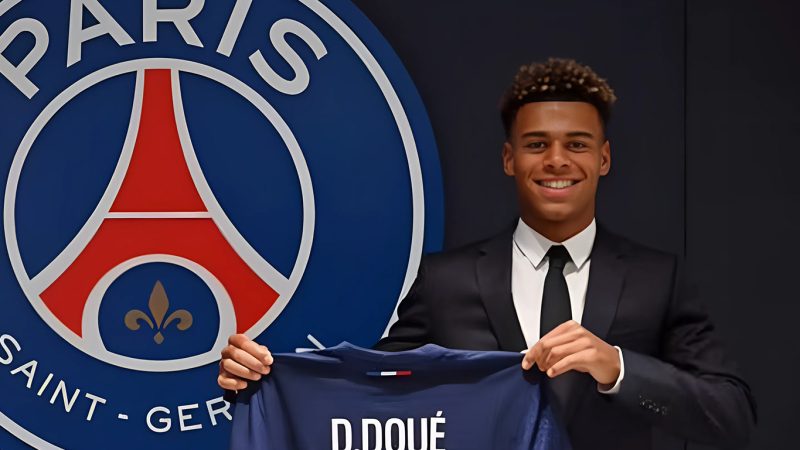 Désiré Doue al PSG por 60 millones de euros