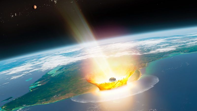 El asteroide que mató a los dinosaurios probablemente era una bola de lodo gigante, según un estudio