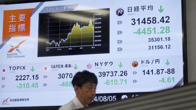 El mercado japonés se recupera con fuerza tras la peor caída de su historia