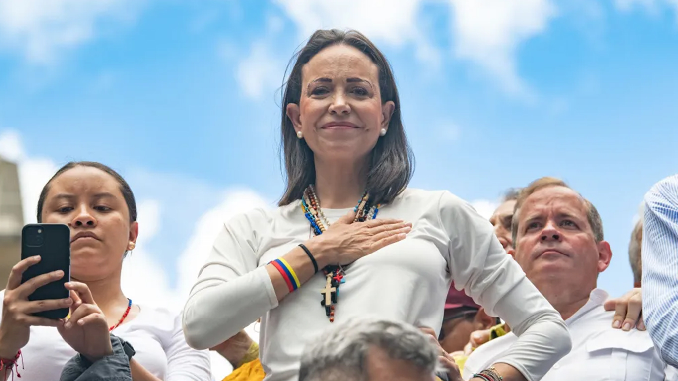 La estrategia de Corina Machado para mantener el reclamo opositor por elecciones en Venezuela