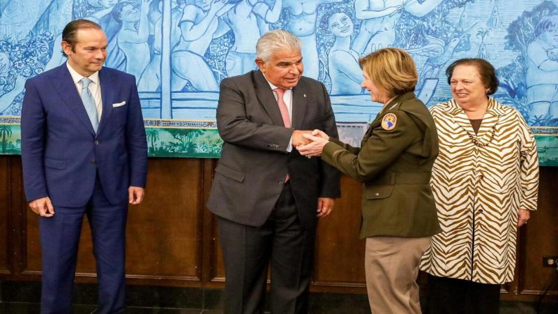 Presidente Mulino y jefa del Comando Sur analizan crisis de Venezuela, migración y seguridad