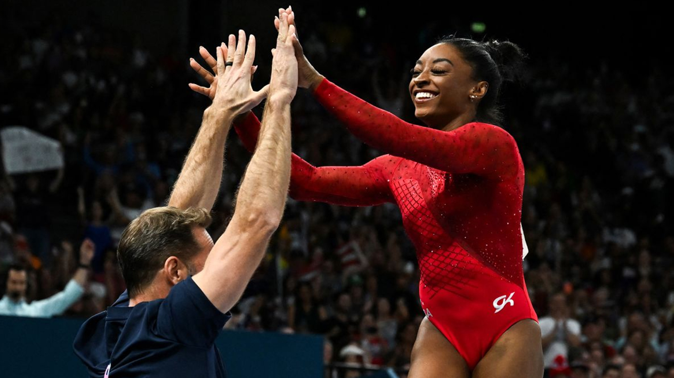 Simone Biles logra su tercera medalla de oro en salto en los Juegos de París