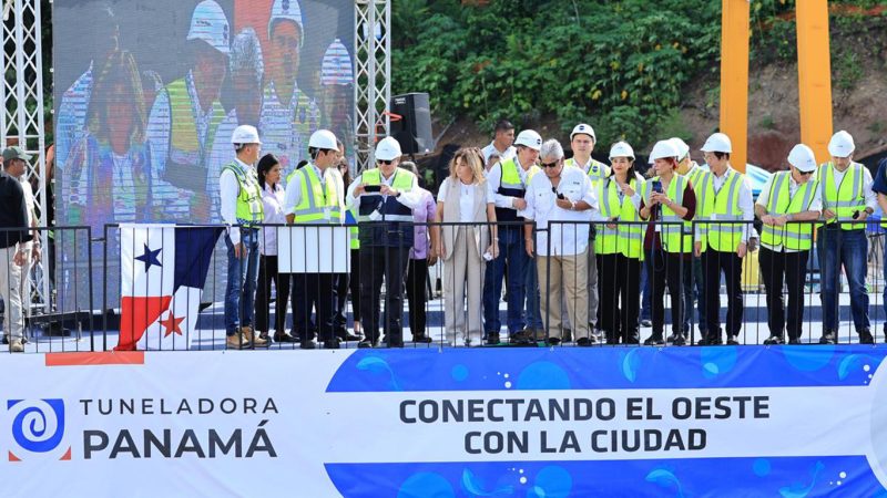 Presidente instruye inicio del icónico túnel del Metro por debajo del Canal de Panamá