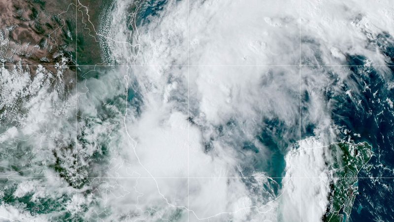 Se forma el potencial ciclón tropical seis en el Golfo y emiten alerta de tormenta tropical para México